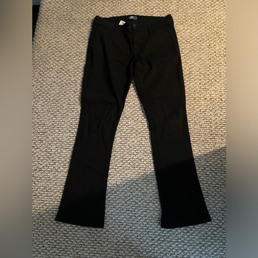 MOTHER Women's Black Boot Cut Jeans